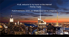 Desktop Screenshot of akshay.us