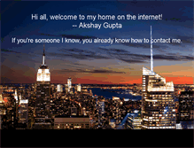 Tablet Screenshot of akshay.us